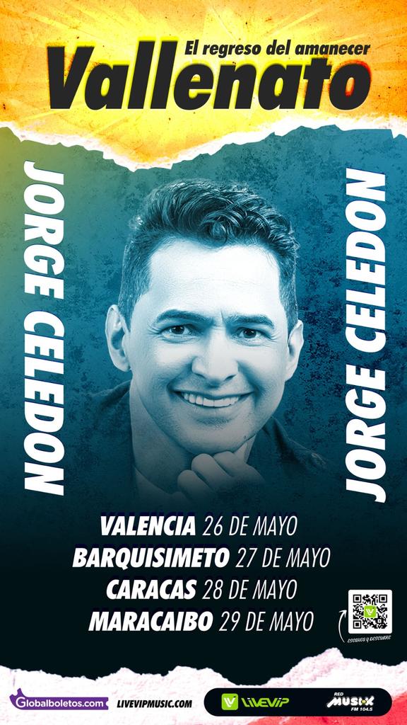 estendenciavzl's tweet image. Para los que esperaban a Coldplay 👀, esperen un poco más! 

Ya salieron a la venta las entradas para el #AmanecerVallenato de @livevip_music y @globalboletos ❗❗

4 ciudades distintas

Entradas a la venta en globalboletos.com ❗❗

#LiveVIP