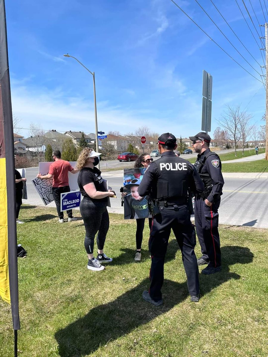 Today <a href="/MacLeodLisa/">Lisa MacLeod</a> called the Police on Parents of Autistic children! This is the type of person <a href="/fordnation/">Doug Ford</a> has in his government.  Hey #onpoli what do you think of MacLeods actions? #50KIsNotOk