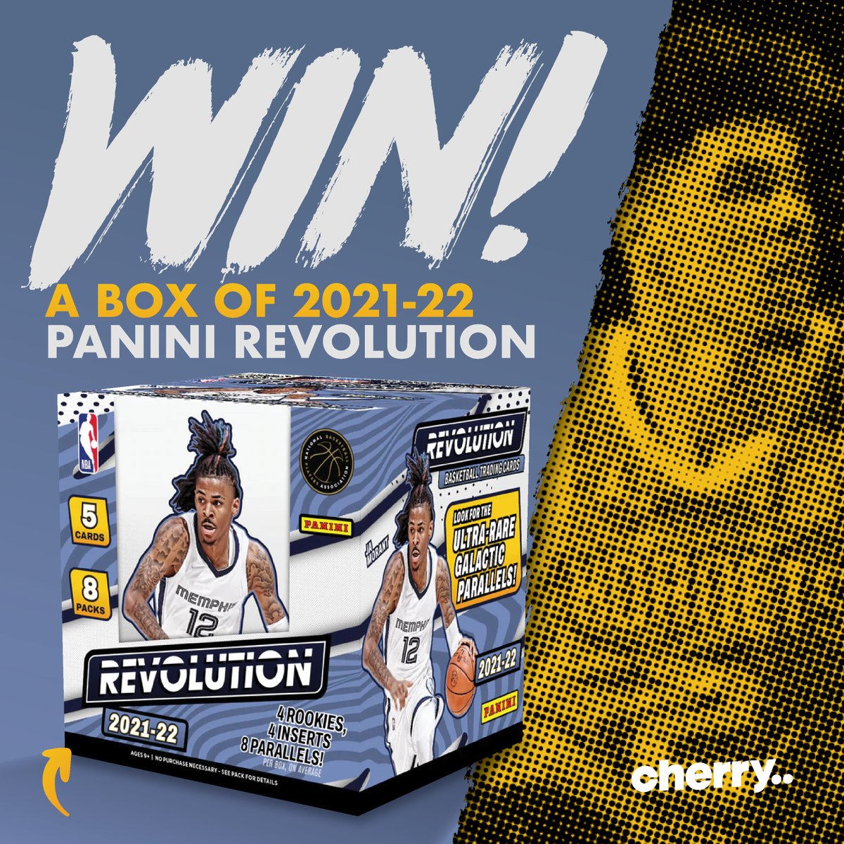 cherrycollect's tweet image. Giveaway! To celebrate the release of new Panini Revolution Basketball we're giving away a box! 

To enter:
post your favourite finals player in the comments, retweet and make sure you're following 
@cherrycollect
 🙏🏀

Winner picked at random, Friday 6th May! 
@PaniniAmerica