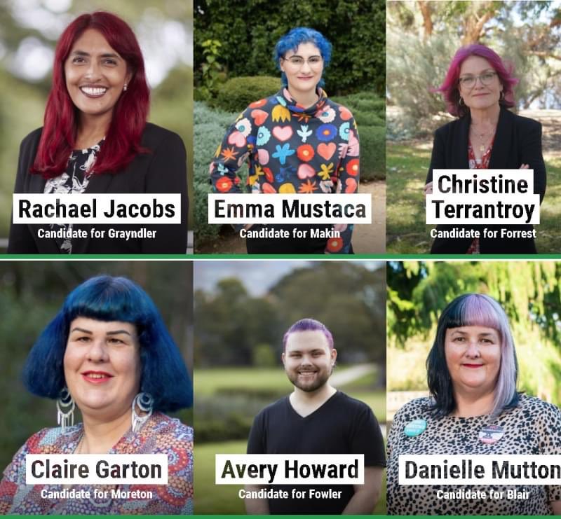 GregoryEck's tweet image. Australia’s Green party candidates look exactly the way you think they would.
