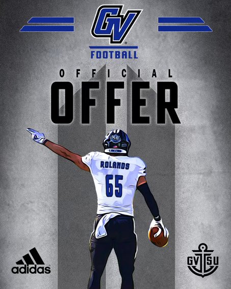After a great call with <a href="/CoachPostmaGV/">Nick Postma</a>, I am happy to announce that I have received an offer to play football from Grand Valley State University! <a href="/gvsufootball/">GVSU Football</a> <a href="/BerkleyBearsFB/">Berkley High Football</a> @CoachMitchGVSU <a href="/TheD_Zone/">The D Zone</a> <a href="/JaredPurcellDET/">Jared Purcell</a>