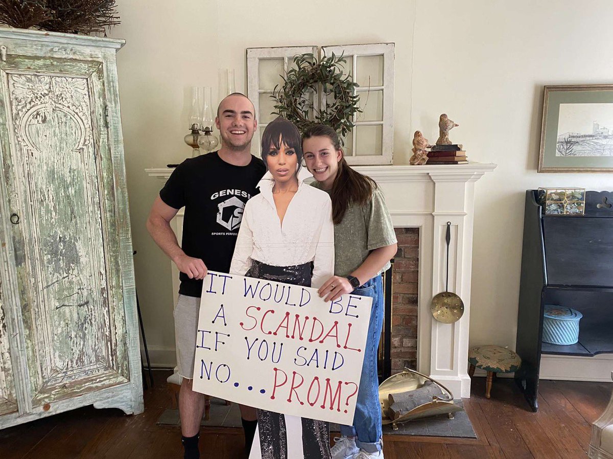 Patrick Countryman will be the Fitz to Caroline Kubacki’s Olivia at prom!! There won’t be any SCANDALS for these two!!💃🏻🕺🏼🤩🥳🌟