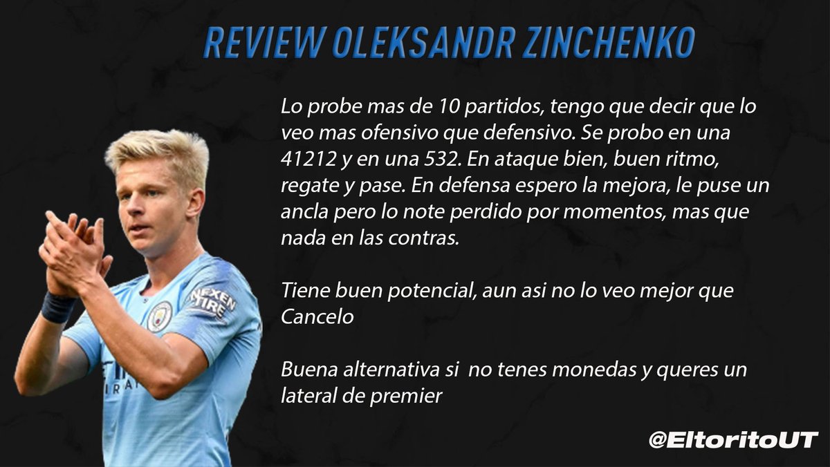 🚨 🇺🇦 REVIEW OLEKSANDR ZINCHENKO  🇺🇦🚨

Un análisis rápido de lo que me pareció la carta. La vi y no dude en hacerlo.

Vale la pena? 🤔

🔄 y ❤️ para más !