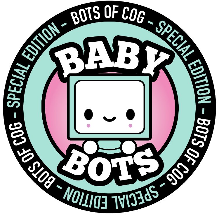 app.niftykit.com/drops/babybotc…

🚨SPECIAL EDITION 🚨
🤖🤖🤖BOT FAM 🤖🤖🤖
🤖🍼BABY BOTS 🍼🤖

MINI COLLECTION 

BLIND MINT
5/3 REVEAL

25 MATIC EACH

30 TOTAL 1/1s

10 EACH BY:
<a href="/IamSPCWMN/">SPCWMN</a> 
<a href="/deadbotnation/">dead bot nation</a> 
<a href="/botsofcog/">BOTSOFCOG.io</a>