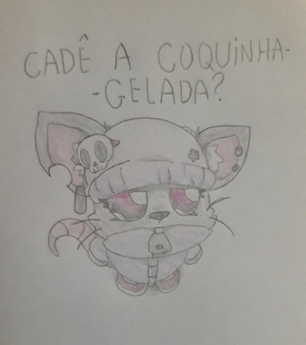 DiivesSr's tweet photo. @LuanMeloY Eu ainda tô desenhando mas tenho essa personagem que eu criei! https://t.co/8vTJ7iu3g9