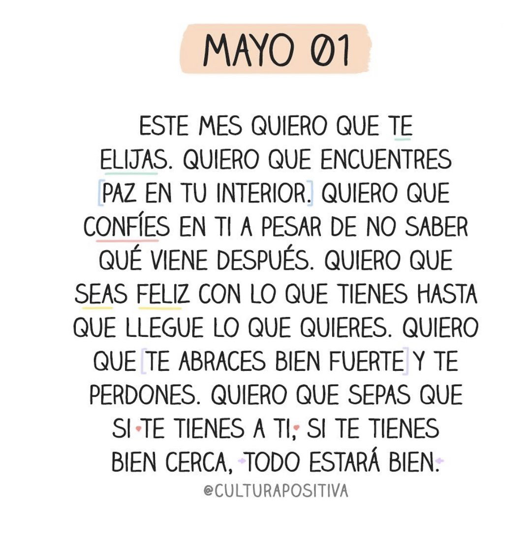 Mayo 01….