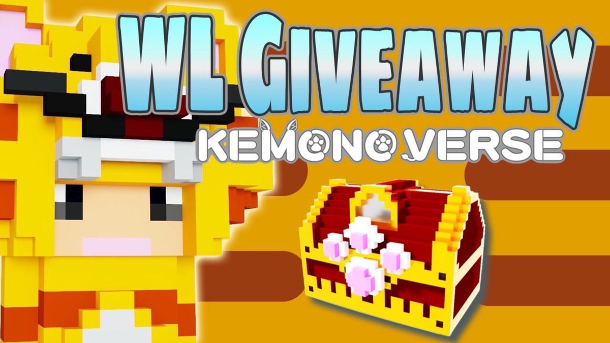 hazime2021's tweet image. 🌟 #Giveway 🌟

マイクラ(NFTworlds)で遊んで稼げる #kemonoverse のWLを１０名様に！
WLはOSで取引できるNFTチケットになってます😊

1. follow @KemonoVerse @hazime2021 
2. Like &amp;amp; RT
3. Join discord.gg/x8vCw2xzD5
⏰5/3 20:00(JST)

#NFT #NFTWorlds #P2E #PlayToEarn