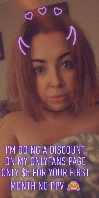Only $5 your first month and no PPV what you waiting for 😈 https://t.co/jjXK7YEb2d #onlyfansnsfw #onlyfanslink<a href="/tag/nsfw"class="tags"><span>#nsfw</span></a><a href="/tag/onlyfanslink"class="tags"><span>#onlyfanslink</span></a><a href="/tag/sellingcontent"class="tags"><span>#sellingcontent</span></a><a href="/tag/onlyfansnsfw"class="tags"><span>#onlyfansnsfw</span></a>