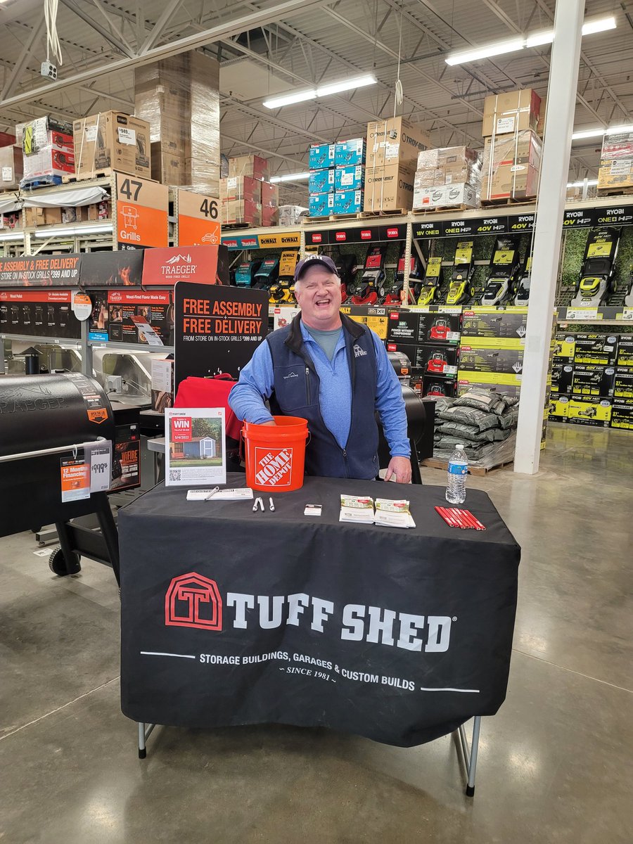 Thank you Rich From Tuff Shed!!! Leads and Measures - Let's Get It!! <a href="/belford_melissa/">Melissa Beth Belford</a> <a href="/DillonTHD/">Dillon Musilek</a> <a href="/BurroughsPaul/">Paul Burroughs</a> <a href="/john_haussner/">John Haussner</a>