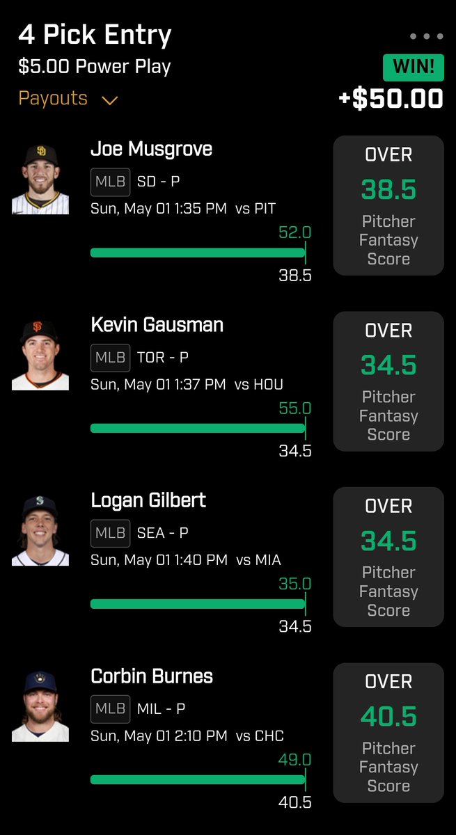 MallardBoss's tweet photo. SUNDAY FUN DAY! FOLLOW ME FOR THAT #MLB #Prizepicks HEAT!!! #SDFS #DFS #Baseball #FamDFS #NFL #NBA #CASH #MONEY #PICKS #FLEXpicks #POWERplays #GamblingTwitter #SPORTS #FREE #Win https://t.co/MDs9AoJdUs