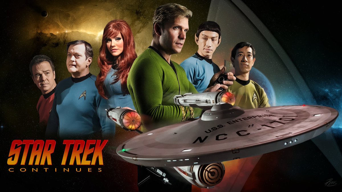 RobCioffi's tweet photo. @paramountplus needs to dump Discovery and Picard. Then replace them both with Start Trek Continues. Absolute genius from @vicmignogna #StarTrek https://t.co/n0XhfXCGWy