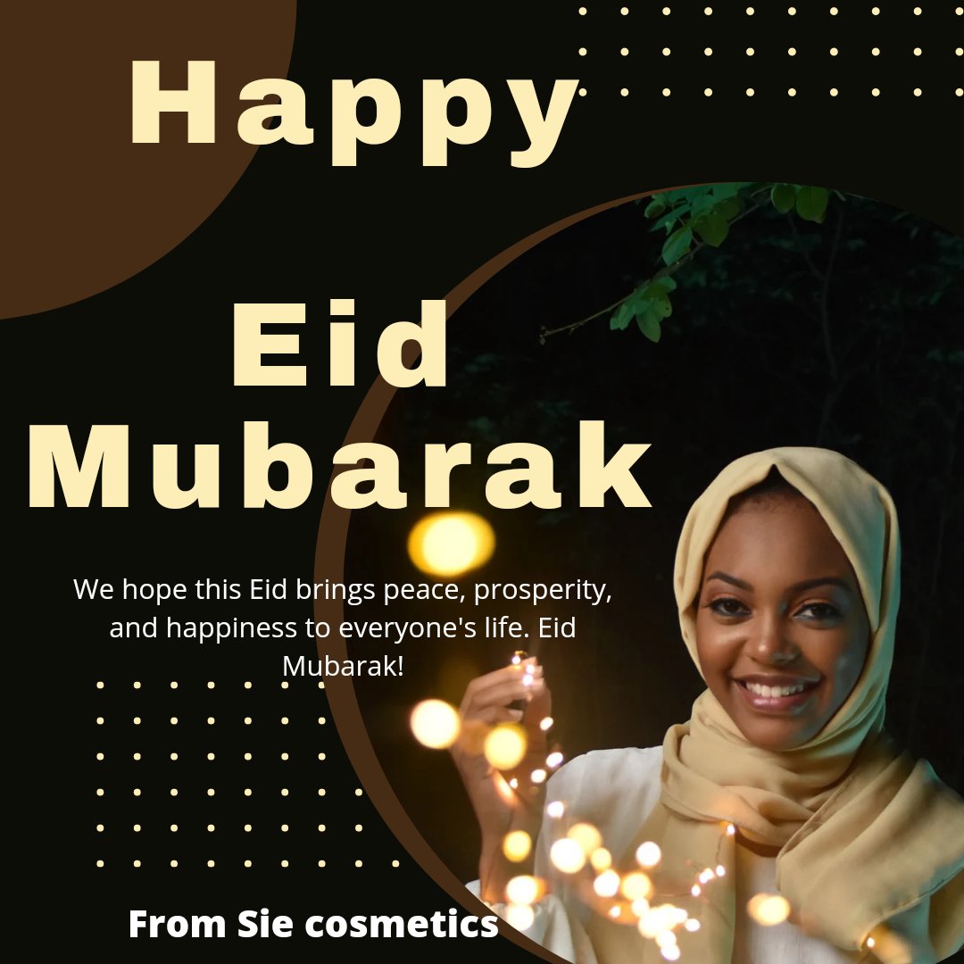 siecosmetics's tweet photo. Happy Eid! The day is all about love and peace.
#happyeidmubarak 
#siecosmetics 
#happymonday 
#makeuplover https://t.co/Mh58NpyXNB