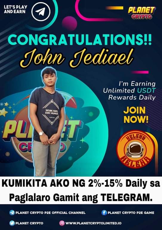 Jediiwap14's tweet photo. HOW TO START PLANET CRYPTO ππ
1. Download Telegram in Playstore
2. π« Referral Link: https://t.co/veOmPqgwvZ
ASK ME HOW!! TAKE ACTION NA!!
#planetcrypto #NFTCommunity https://t.co/T9FskBwTT7