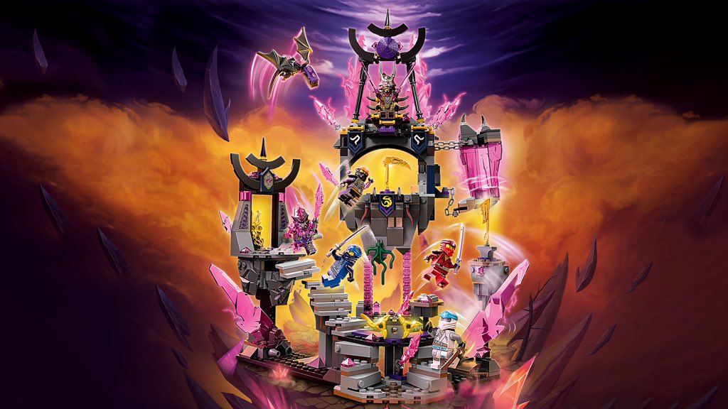 mastar_Lloyd's tweet photo. Amazing pictures of the games of The crystallizing season 15 💜🔥
#Ninjago
#season15
#crystallizing https://t.co/bEInVKG6Ut