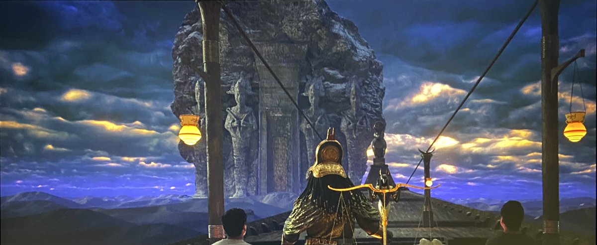 JEBTheMasterMC's tweet photo. #FieldOfReeds THEORY (3/
However, Marc was not ready to die, indicated by him asking #Taweret to change the direction of the boat to the #GatesOfOsiris, which would take him back home to Earth. This is when he accepts #Khonshu’s offer and becomes #MoonKnight.
#Duat #MarcSpector https://t.co/7xhwDsVsQI
