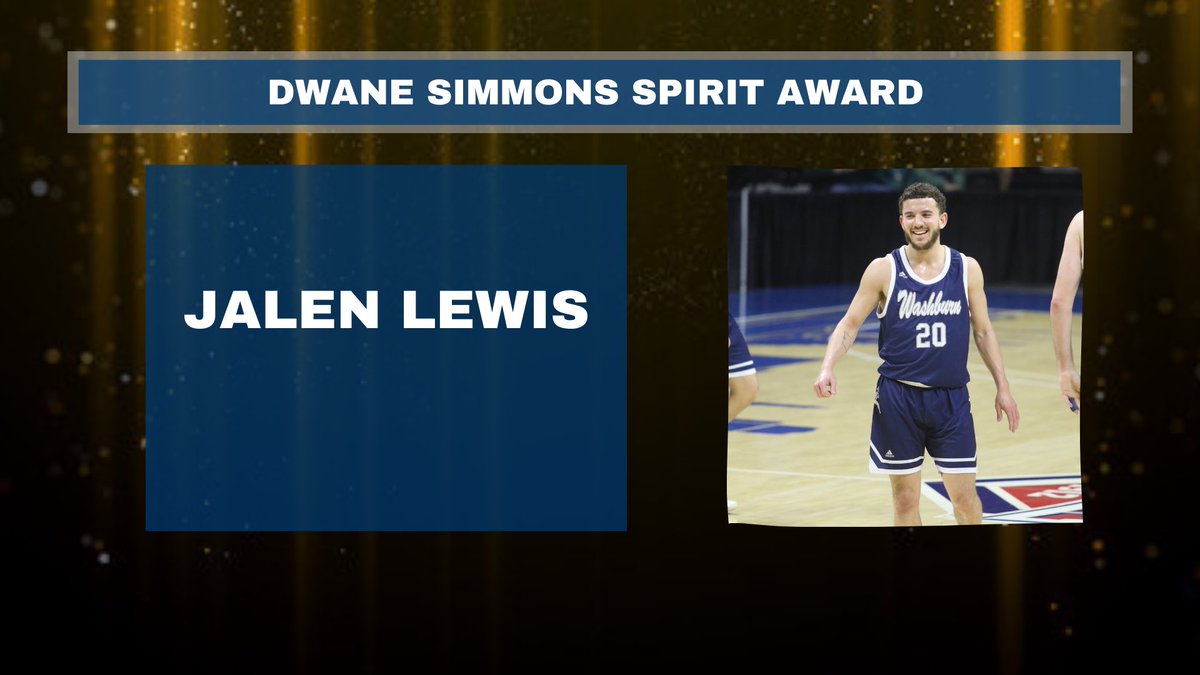 The Dwane Simmons Spirit Award goes to…

Jalen Lewis of <a href="/IchabodMBB/">Washburn MBB</a>! #GoBods #LL17