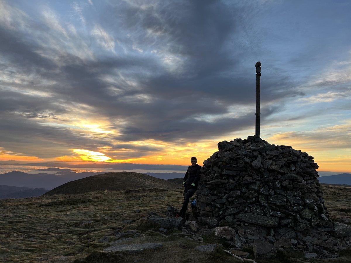 Hike up to “Dawn Service” atop Mt Bogong a week ago.