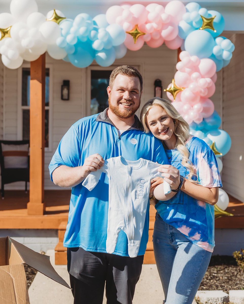 MarkMiller77's tweet photo. Baby Miller is a boy!!!

Owen Witt Miller we can’t wait to meet you 💙 https://t.co/HTQuUtEVk2