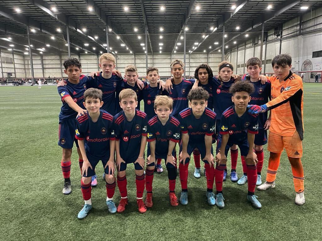 Quick trip to The Mitten ✋

#CFFA13 beat Michigan Jaguars 2-1. 
⚽️Kristopher Caravantes (🅰️Darris Hyte)
⚽️Christian Flores (🅰️Darris Hyte)