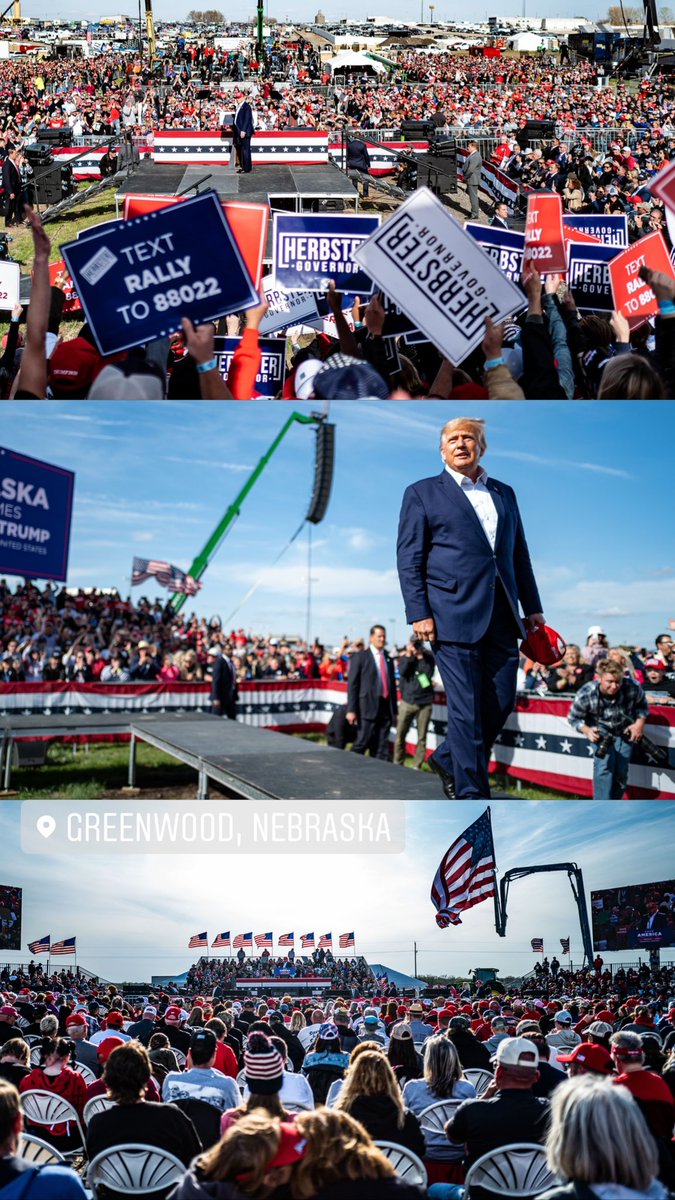 Saving America in Greenwood, Nebraska.