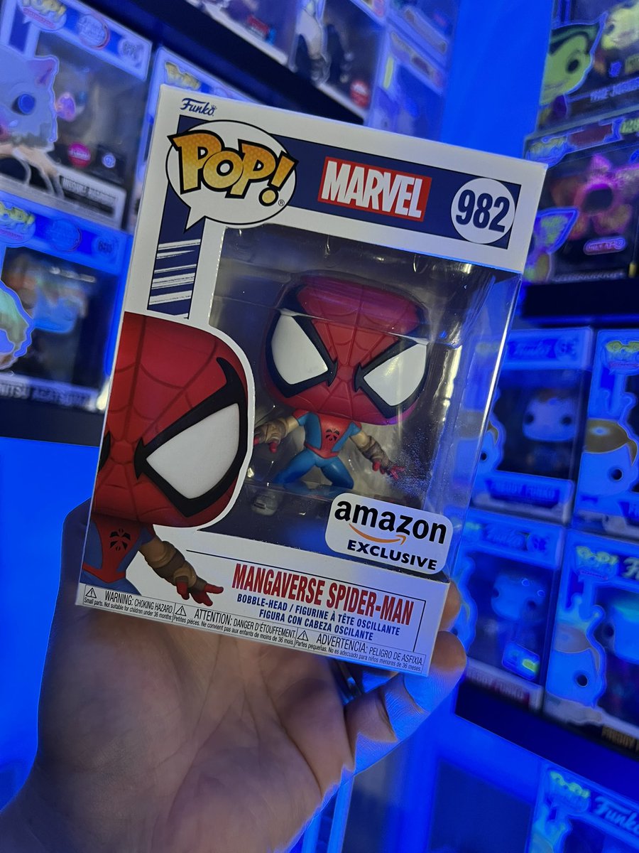 Grittypinstrips's tweet photo. Got this guy in today! It was shipped in a bag 😭 thanks @amazon #funko #spiderman @funko #funk0dad https://t.co/hEJquOUAmm