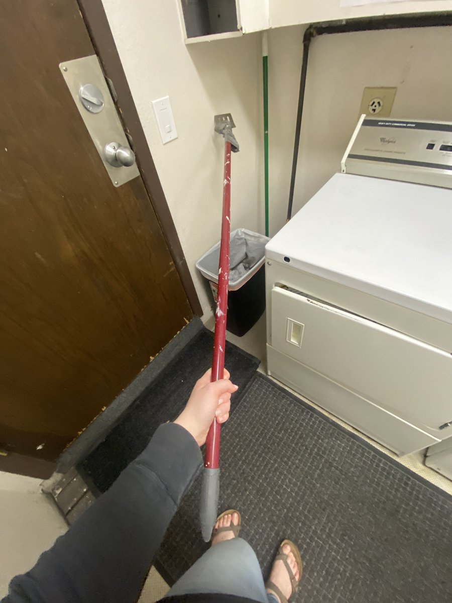 ghostedbop's tweet photo. what in gods name did i just find in the communal laundry room https://t.co/6FYqOF1OqS