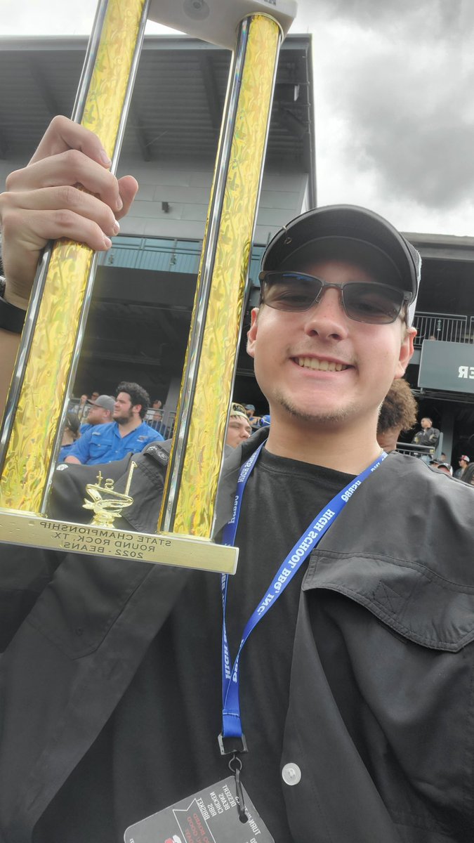 Had a great time being the chaperone for our HS BBQ team for the State Championship this weekend in Round Rock! They placed well in all categories out of 85 teams!
Beans 1st
Dessert 42nd
Chicken 24th
Ribs 14th
Brisket 43rd
<a href="/GISD_blangdon/">Brianne Langdon</a> <a href="/granburyisd/">Granbury ISD</a> <a href="/GHS_CTE/">Granbury High School CTE</a>