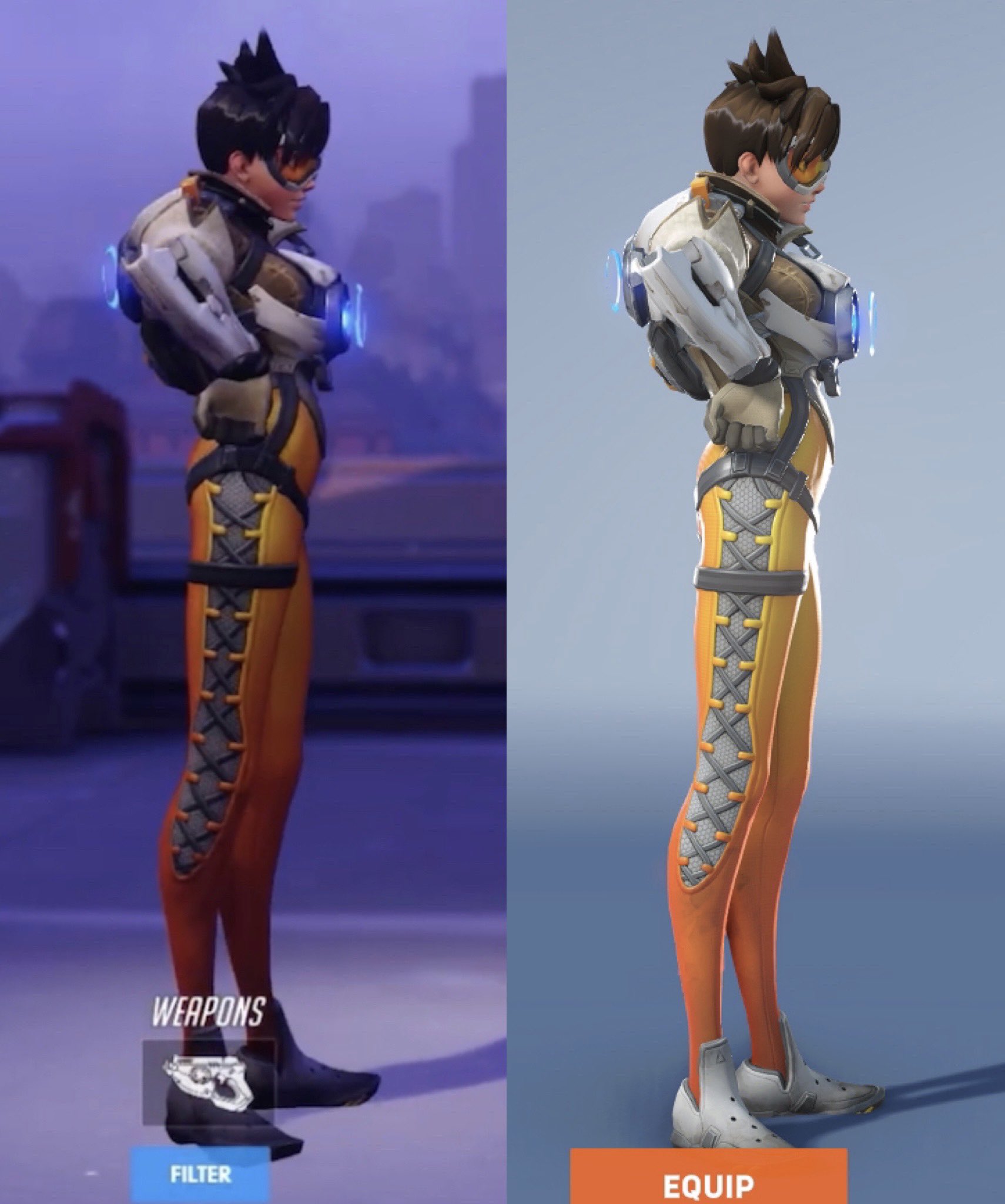 tracer overwatch 1 and 2 comparison｜TikTok Search