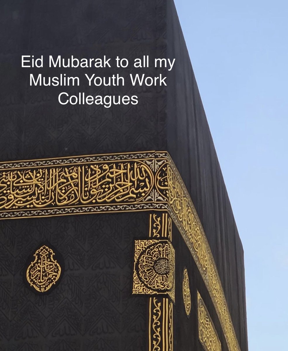 yescheme's tweet photo. #EidMubarak2022 to all my #Muslim #youthwork colleagues @natyouthagency @iyw @UKYouth @YREN_CIC @LondonYouth @DCMS have a blessed &amp; safe Eid 🤲🏼 https://t.co/AdN45zLdP6
