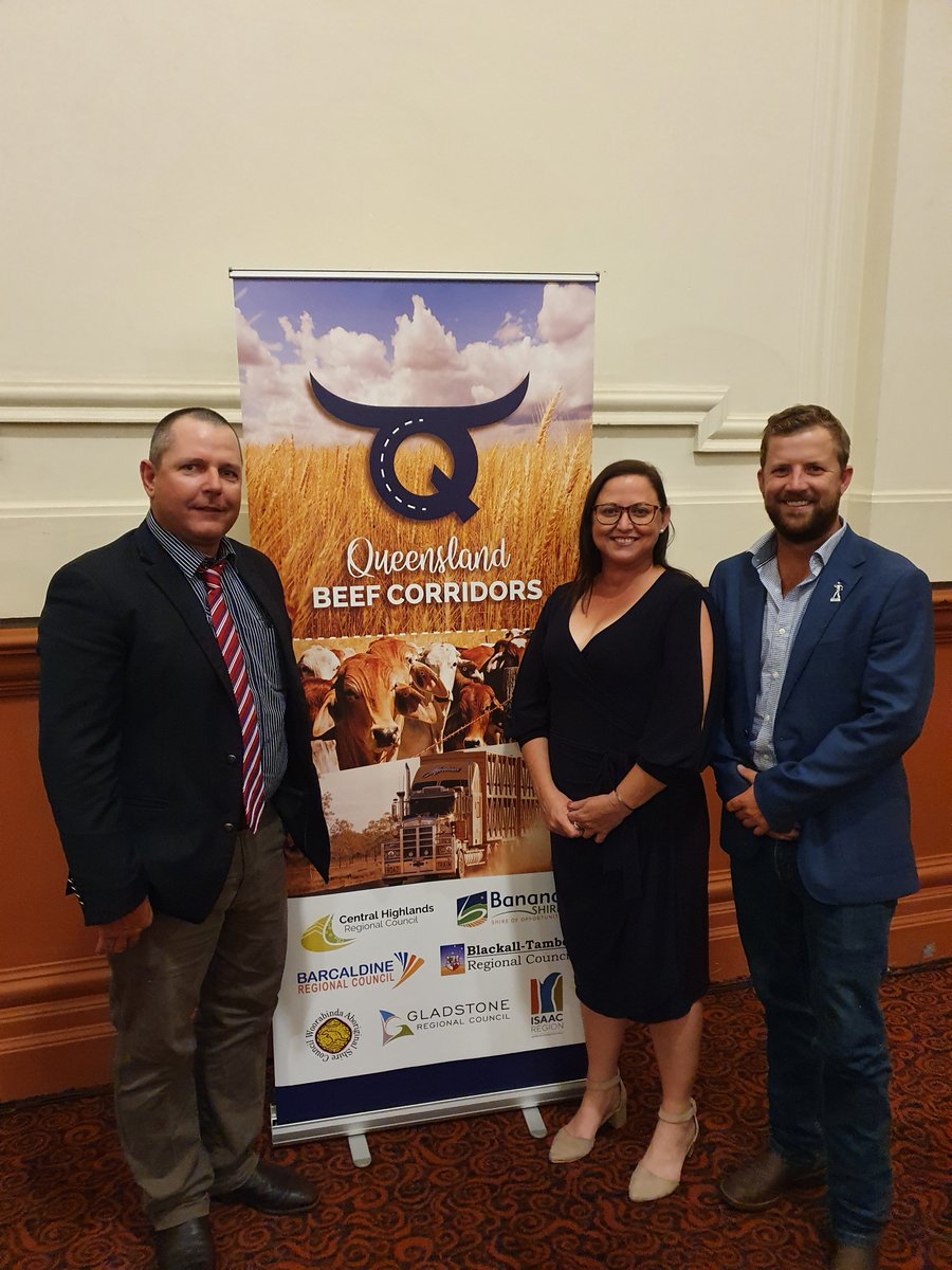 Congratulations to the Queensland Beef Corridors program, which has secured road funding from the federal government. Involved in the campaign has been Nuffield Scholars @QSP73Z @AdamCoffeyNT and Fred Appleton, pictured below at @BeefAustralia 2021 #ausag #agchatoz #nuffieldag