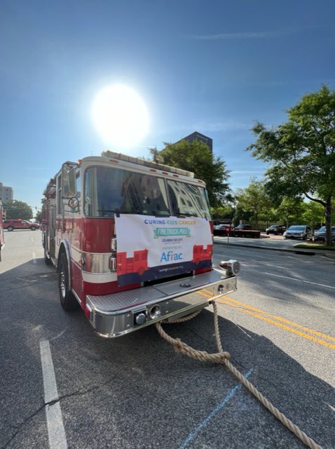 It was a blast, and an honor, to send 3 groups out for the <a href="/curingcancer/">Curing Kids Cancer</a> firetruck pull this weekend! A great event for a great cause!