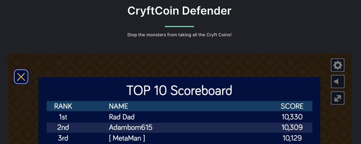 CryftNet's tweet photo. Please DM me the wallet you would like to receive your $Cryft Zone rewards. View the images and see if you made the top 3. We will send the rewards soon after receiving your address. Leaderboards will be reset at 10pm cst this evening. #CryftArmy #CryftZone https://t.co/1tInoC8fLv