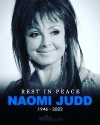 Hey guys I can’t stop crying one of my favorite legends passed away yesterday #RIPNaomiJudd