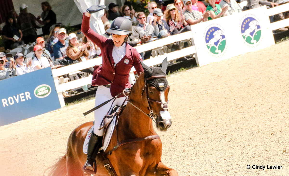 "I'm speechless!" admitted a delighted Yasmin Ingham after jumping into second place of the CCI5* on the final day of the Land Rover Kentucky Three Day Event. Luckily not totally speechless - this is what she had to say ... an-eventful-life.com.au/usarow/rolex-k… #eventing #LRK3DE