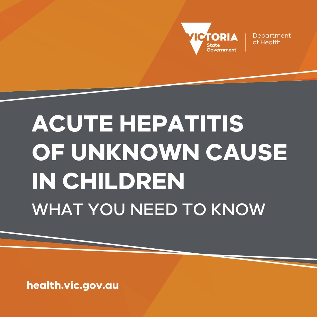 Victorian Department of Health tweet media
