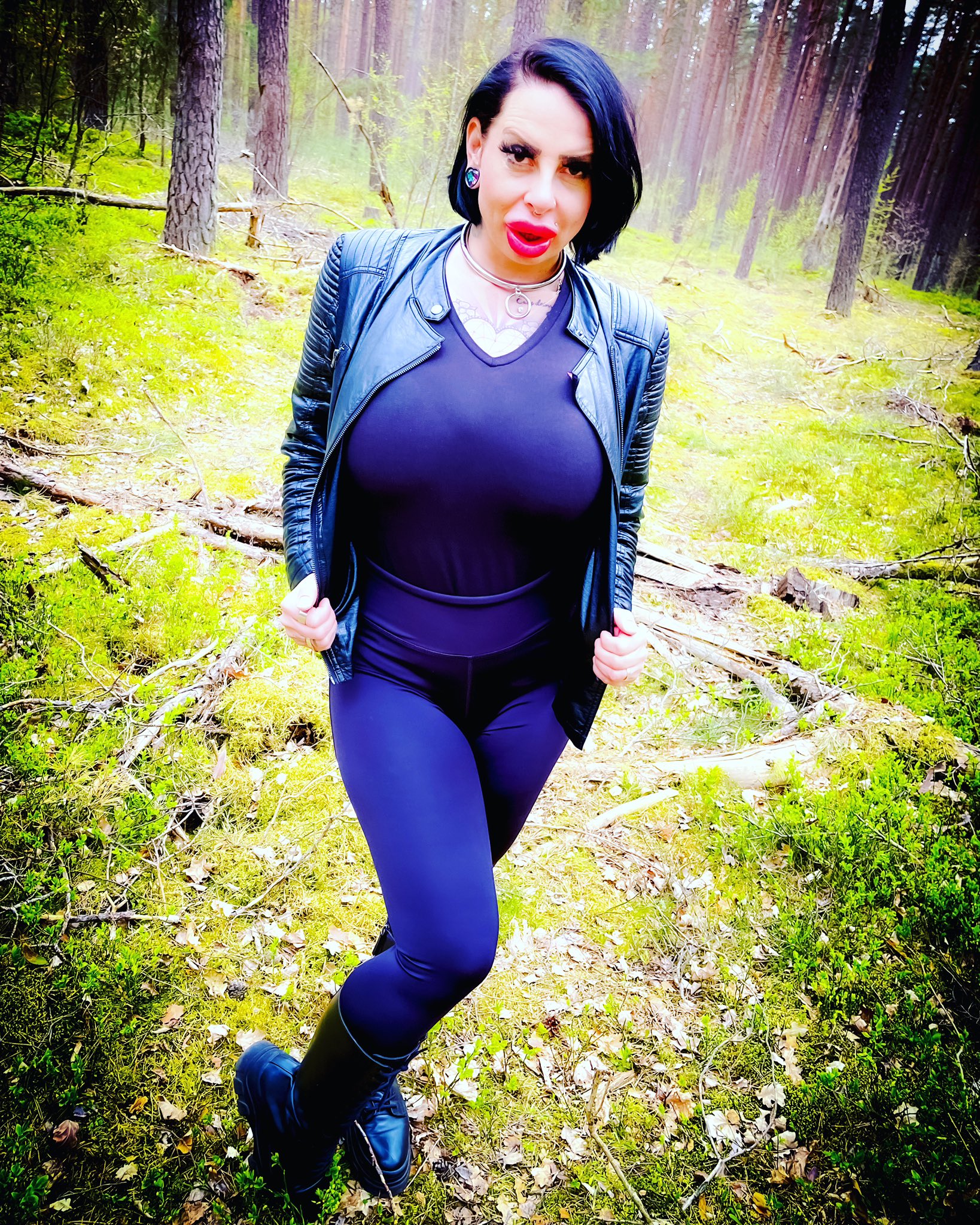 TW Pornstars - Nina Vegas. Twitter. 'Lil wicked Black Riding Hood 😈… I