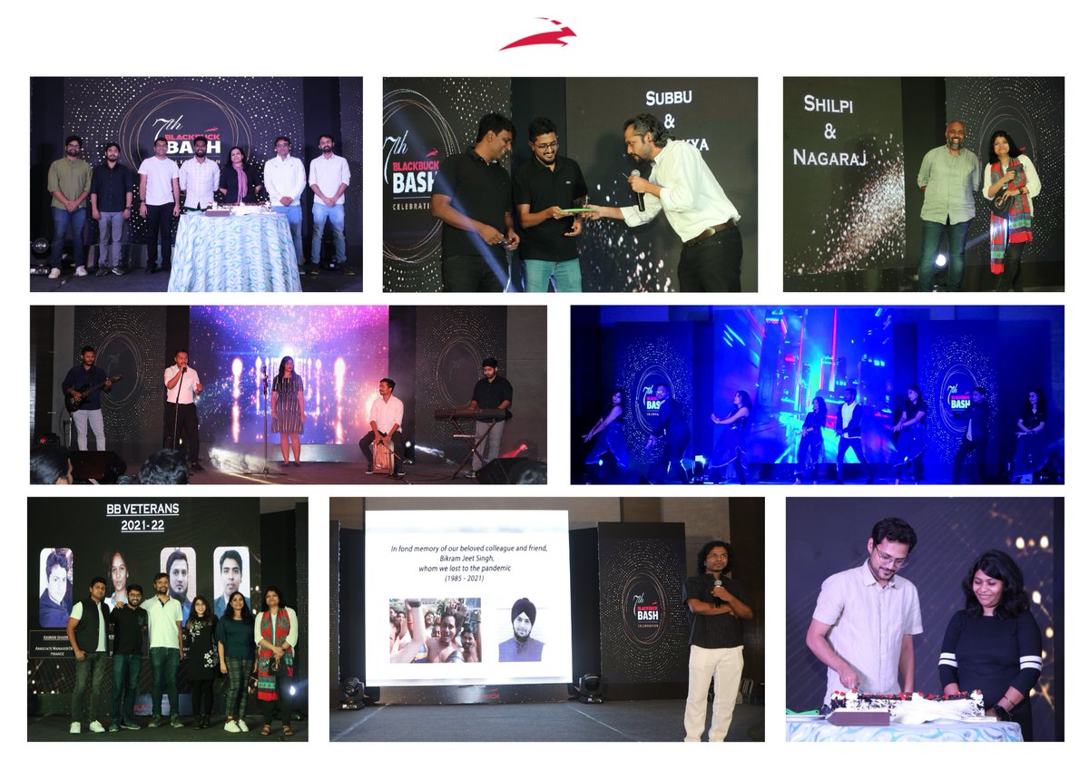 All smiles and laughter as we recently celebrated our Foundation Day with a bang. Here is a glimpse of what went down at our 7th year anniversary bash. 

#7yearsoftransformingtrucking #blackbuck #BlackBuckers #celebration #anniversary #backtooffice