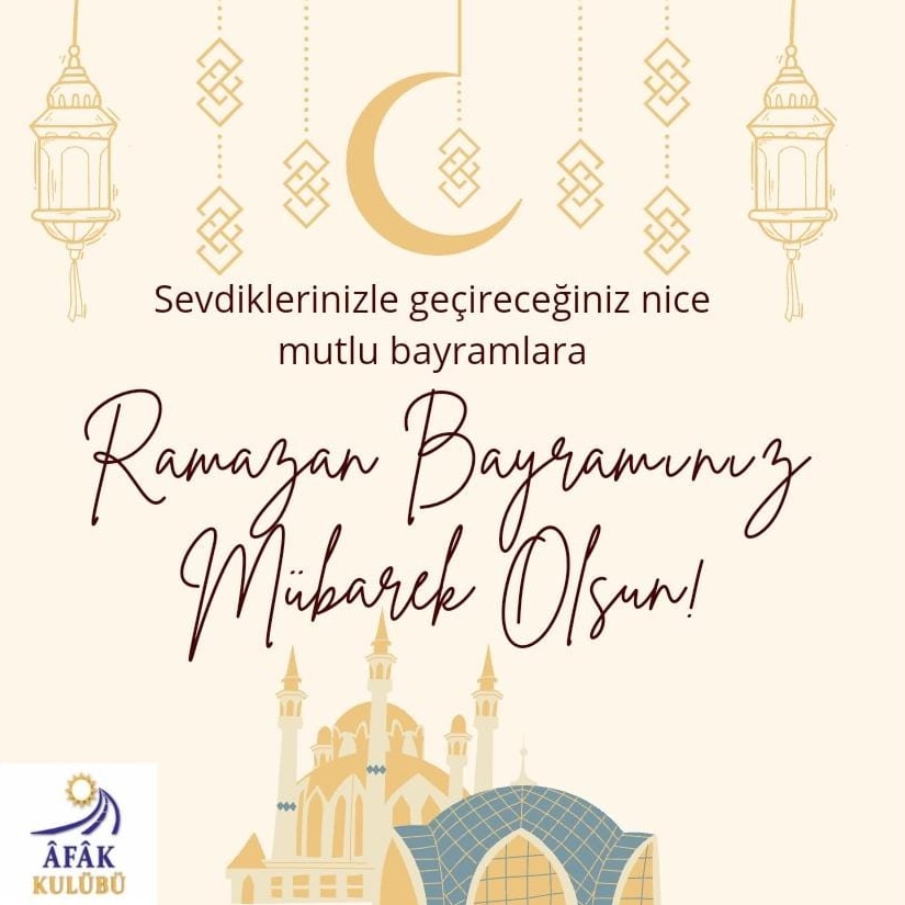 İyi bayramlar! 🥳🍬

#RamazanBayramı