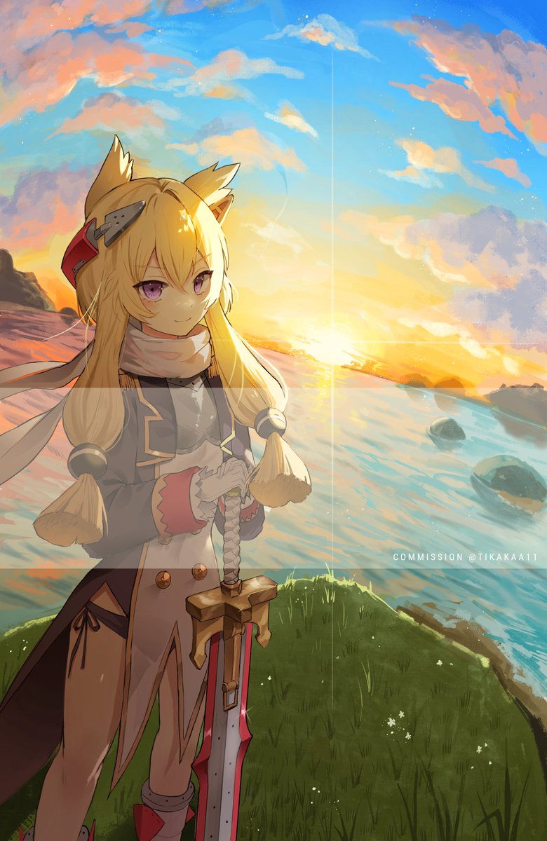 tikakaa11's tweet image. I did my commission work - AzurLane's Warspite! Thank you :) #AzurLane #碧蓝航线
