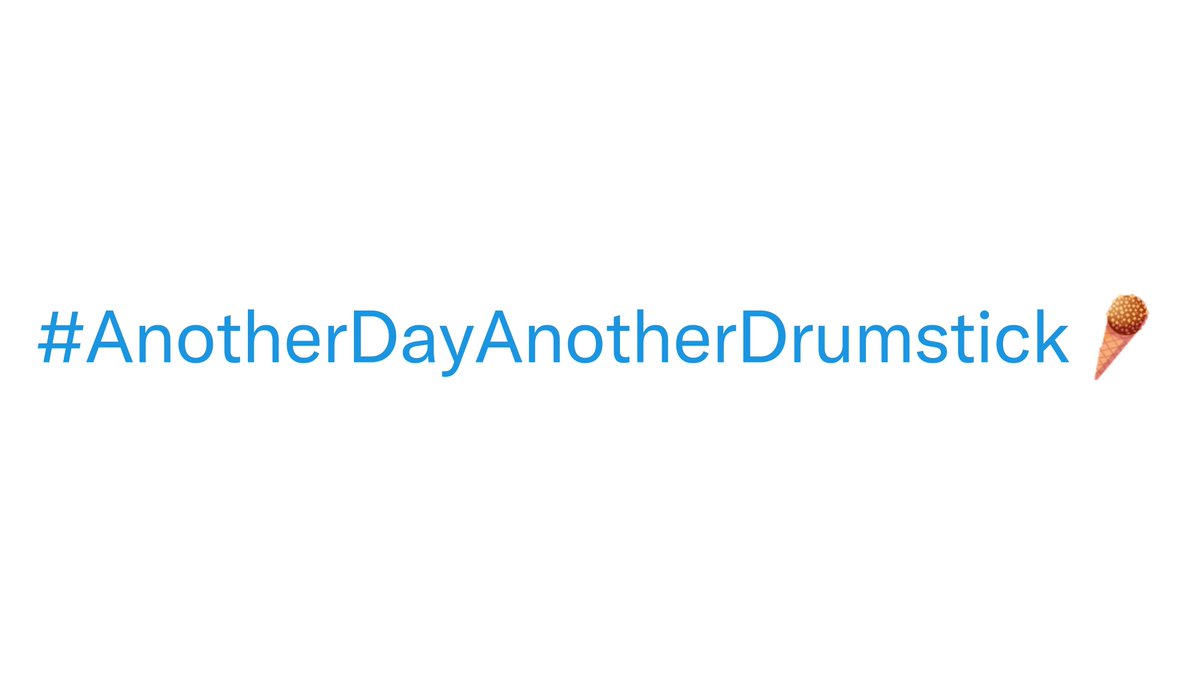 #AnotherDayAnotherDrumstick
Starting 2022/05/02 08:00 and runs until 2022/09/01 07:45 GMT.
⏱️This will be using for 3 months, 29 days, 23 hours and 45 minutes (or 122 days).

Show 1 more: x.com/search?f=live&…