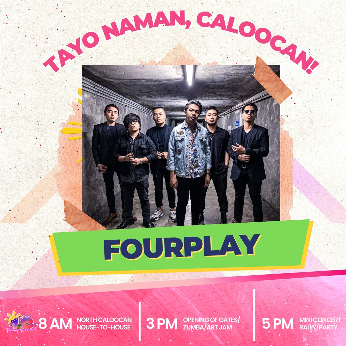 Papunta pa lang tayo sa exciting part 💕🌸
Takita bukas sa Libis Covered Court, Brgy. 175, North Caloocan! #ConcertYarn #CaloocanIsPink #LeniKiko2022