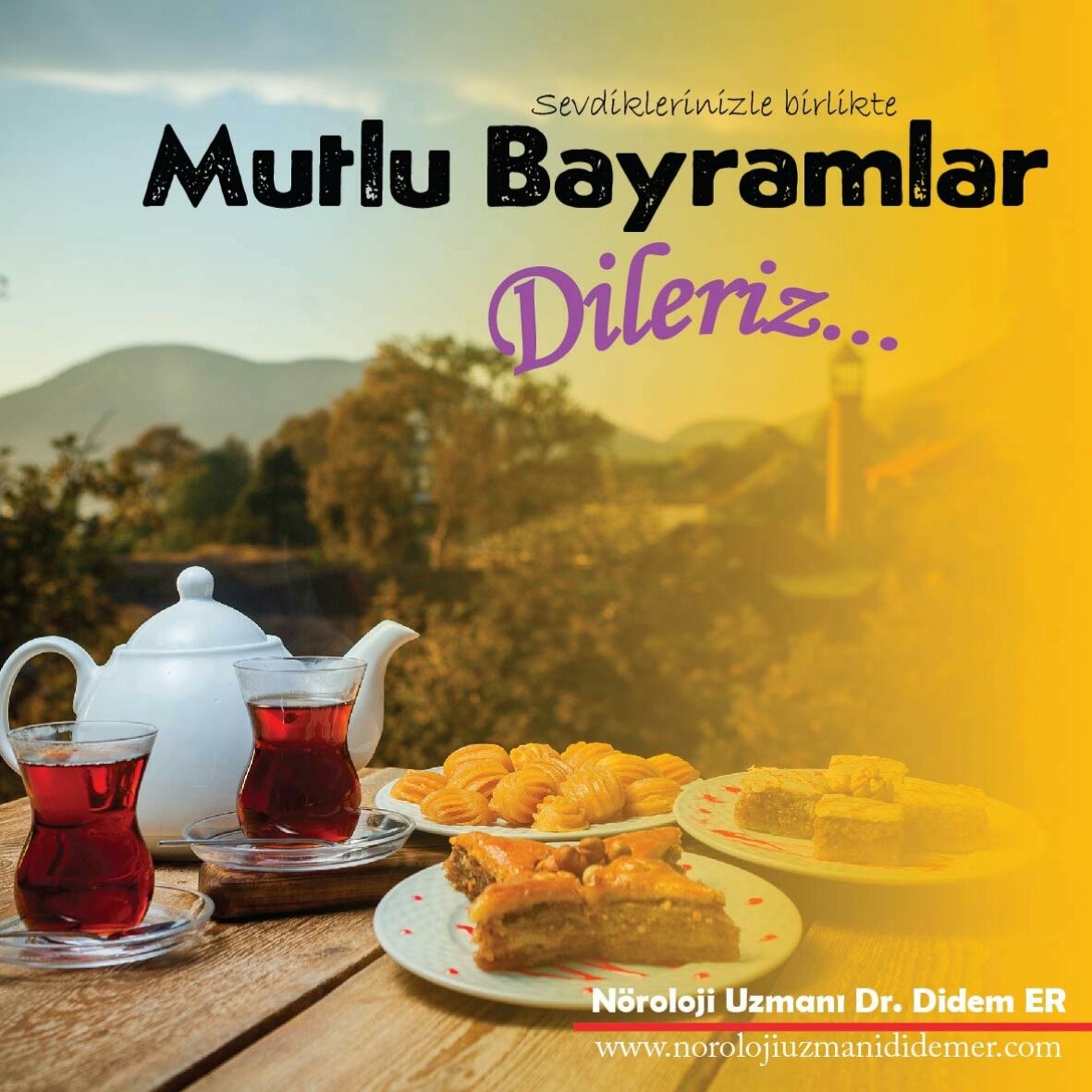 Sevdiklerinizle birlikte mutlu bayramlar dileriz. 
norolojiuzmanididemer.com
#ramazanbayramı