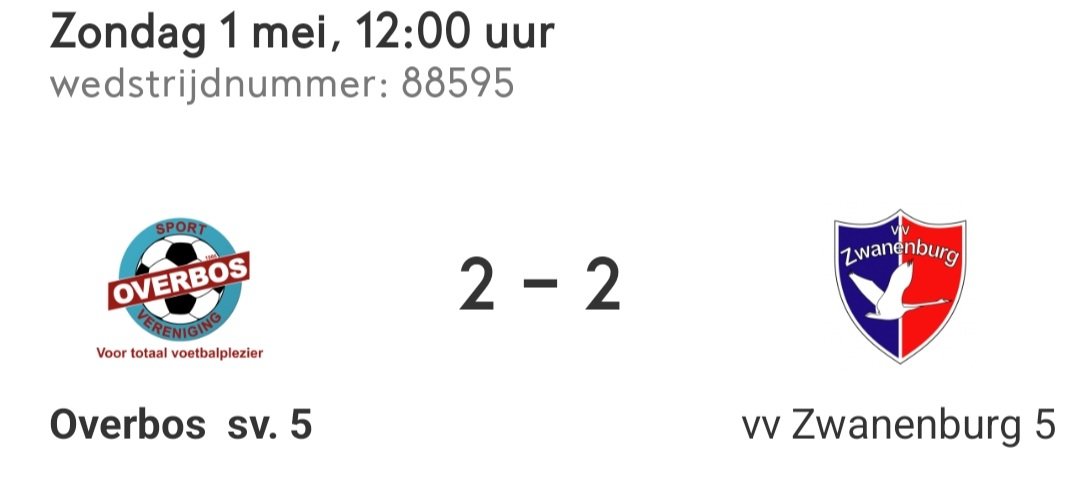 zondag6's tweet photo. Leuke pot, kon beide kanten op vallen. Uiteindelijk de punten gedeeld met @vvZwanenburg https://t.co/fXZDtCFrGE