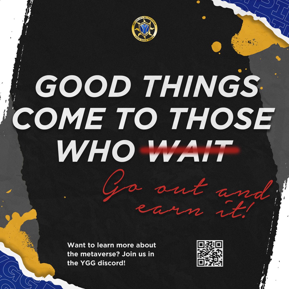 YGGPilipinas's tweet photo. Happy Monday mga lodi cakes!

Laban lang and get that bread ⚔️
———-
Follow our page for more ~motivation~ 🙏🏻✨
#WeAreYGG https://t.co/I1f4iDMYCk