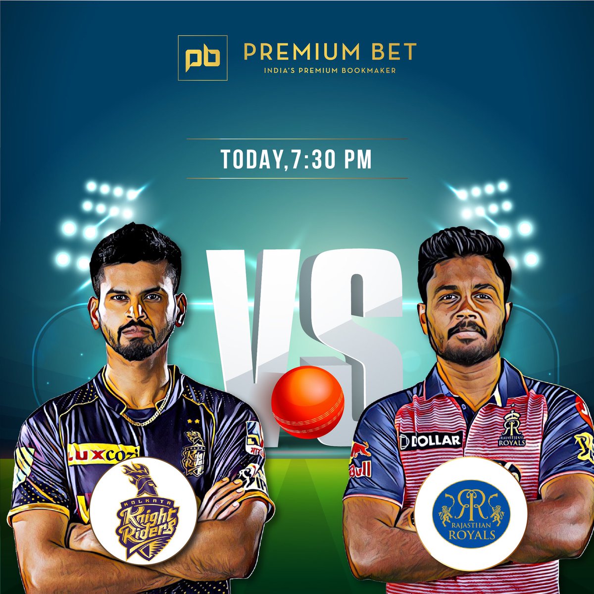 PBExch's tweet photo. Kolkata Knight Riders VS Rajasthan Royals

Guess who will win?

#RR #KKR #KnightRidersVRoyals #cricket #ipl #cricketlovers #cricketfans #cricketfever #t20 #cricketmerijaan #cricketer #2022 #fun https://t.co/POugqgZ5FA