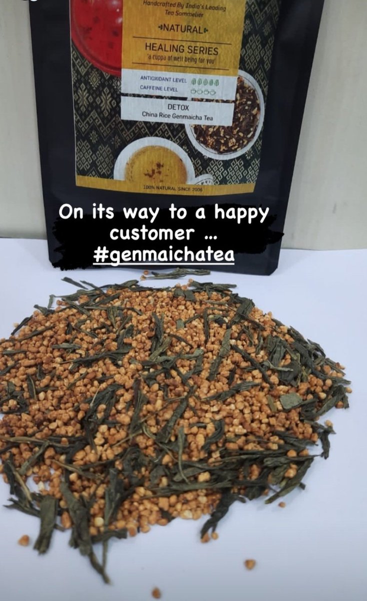 RadhikasTeas's tweet photo. #darjeelingtea #whitetea #calming #whiteleaf #antioxidants #beingshipped #organic #genmaicha #ricetea #detox #genmaichatea #RadhikasFineTeas https://t.co/cmQHzF1aZz