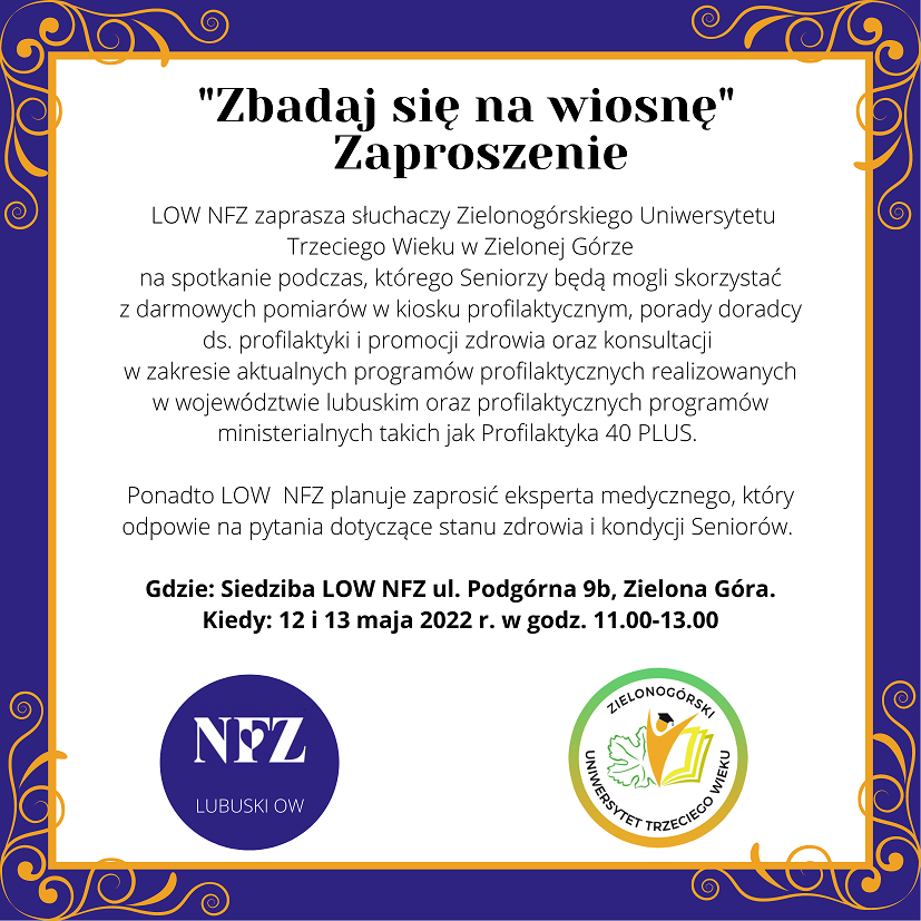 Agniesz49257822's tweet photo. 👉Zdrowy Senior na wiosnę - badamy się z #UTW w kiosku profilaktycznym🥼 wymagane są tylko chęci i dobry humor🙂
#zdrowySenior @NFZ_ZielonaG #kioskProfilaktyczny @NFZ_GOV_PL https://t.co/IlJwIjNo6k