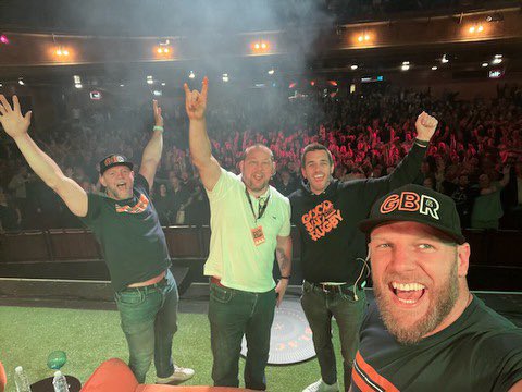 Tommo33s's tweet photo. Thanks for having me @GoodBadRugby and to everyone that attended last night. 

👏🏻

@miketindall13 @jameshaskell @AlexPayneTV https://t.co/5TbfXfmZx8