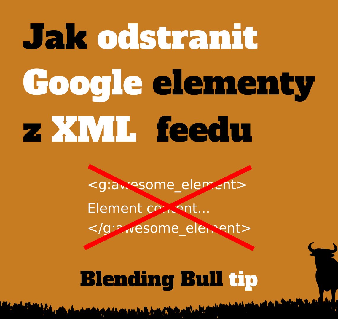 Při úpravách Google produktového feedu se může hodit pravidlo, které odstraní elementy začínající znaky "<g:". Třeba pro úklid po samotném zpracování dat. Pro inspiraci poslouží tento zápis "uklízecího" pravidla.

forum.mergado.cz/t/jak-odstrani…