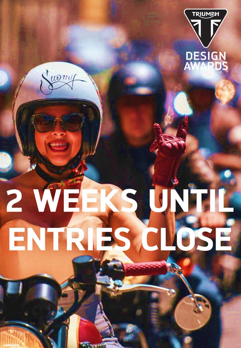 Triumph Design Award tweet media